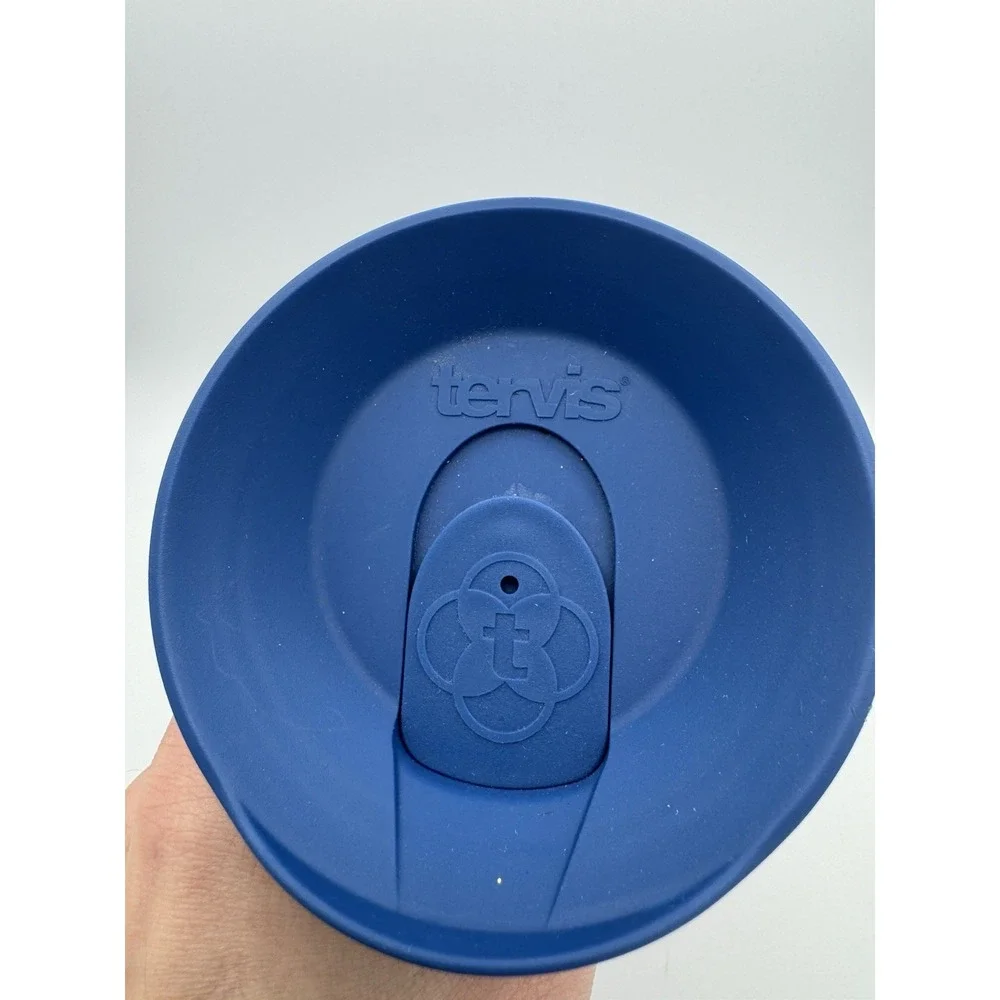 TERVIS‎ Tumbler FIESTA Lapis Calypso Blue 16oz Navy With Lid